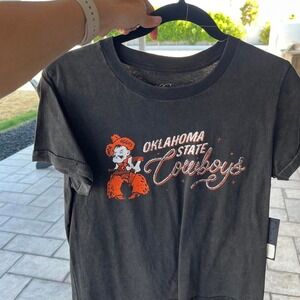 Gameday Social Oklahoma State Cowboys‎ Black Graphic Tee